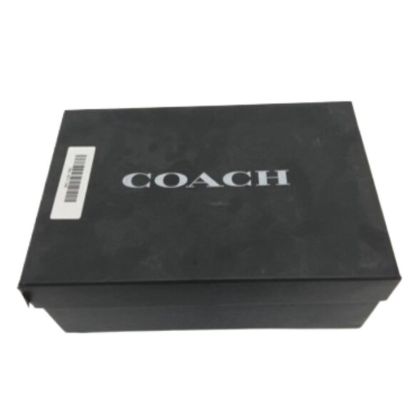COACH Waverly Gunmetal Gray Leather High Heel Pumps with Box & Dust Bag Size 9 - Picture 12 of 12